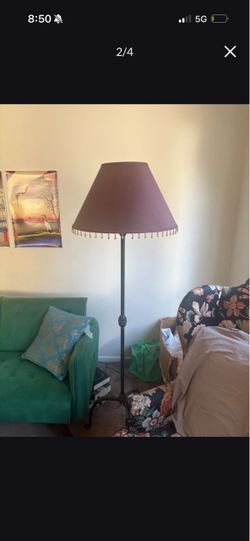 Purple lamp