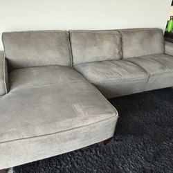 Couch Sofa Sectional Grey