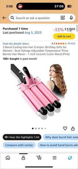 Hair crimper