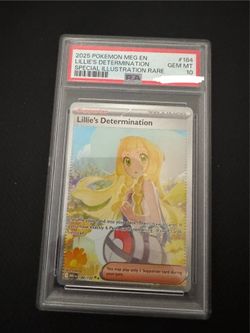 Pokemon Lillie’s Determination #184 PSA 10