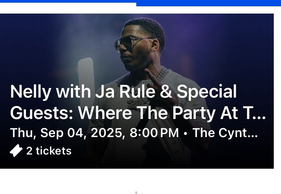 Nelly Ja Rule Tickets