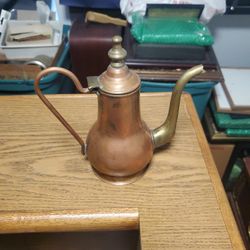 Copper Tea Pot 