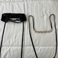 choker necklaces (2 for 5)