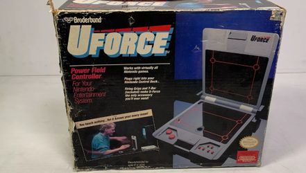 Broderbund U-Force Power Field Controller For Nintendo NES In Box