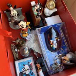 5 Boxes Of Vintage Disney Stuff