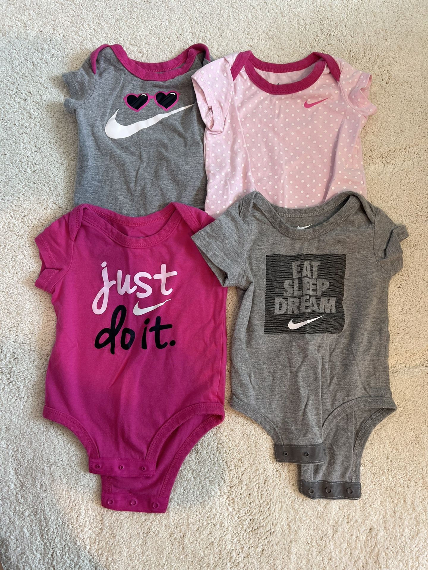 Baby Girl Nike Onsesie