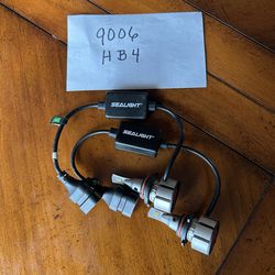 Sealight LED Headlamps 9006 HB4 Brand New