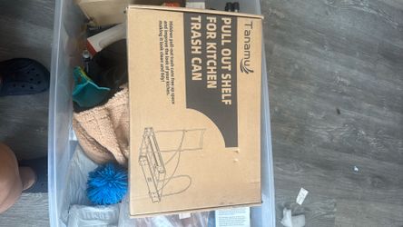 Pull Out Shelf For Kitchen Trashcan