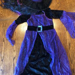 Girls Witch Halloween Costume