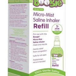 Boogie Micro-Mist Saline Inhaler Refill