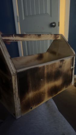 Homeade tool box (wood)