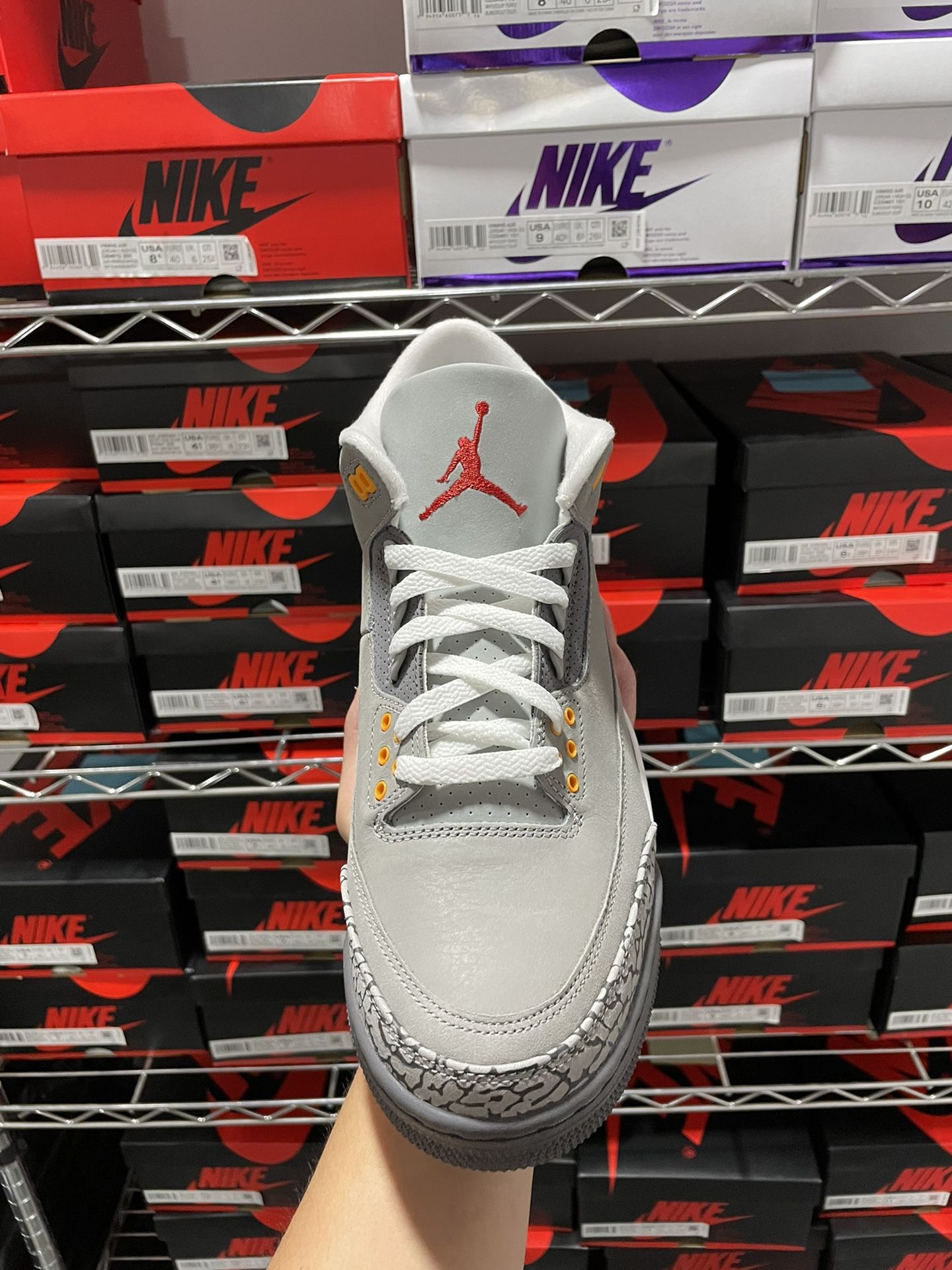 Jordan 3 Cool Grey Size 10.5