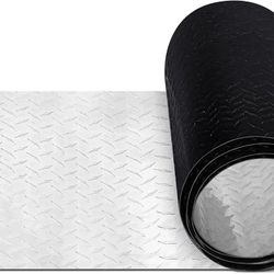 1pcs Diamond Plate Sheet Metal Heavy Duty Tread Aluminum Sheet Diamond Tread Plate for Wall Covering, Cargo Trailer, RV and More (24'' X 120'' X 0.06'