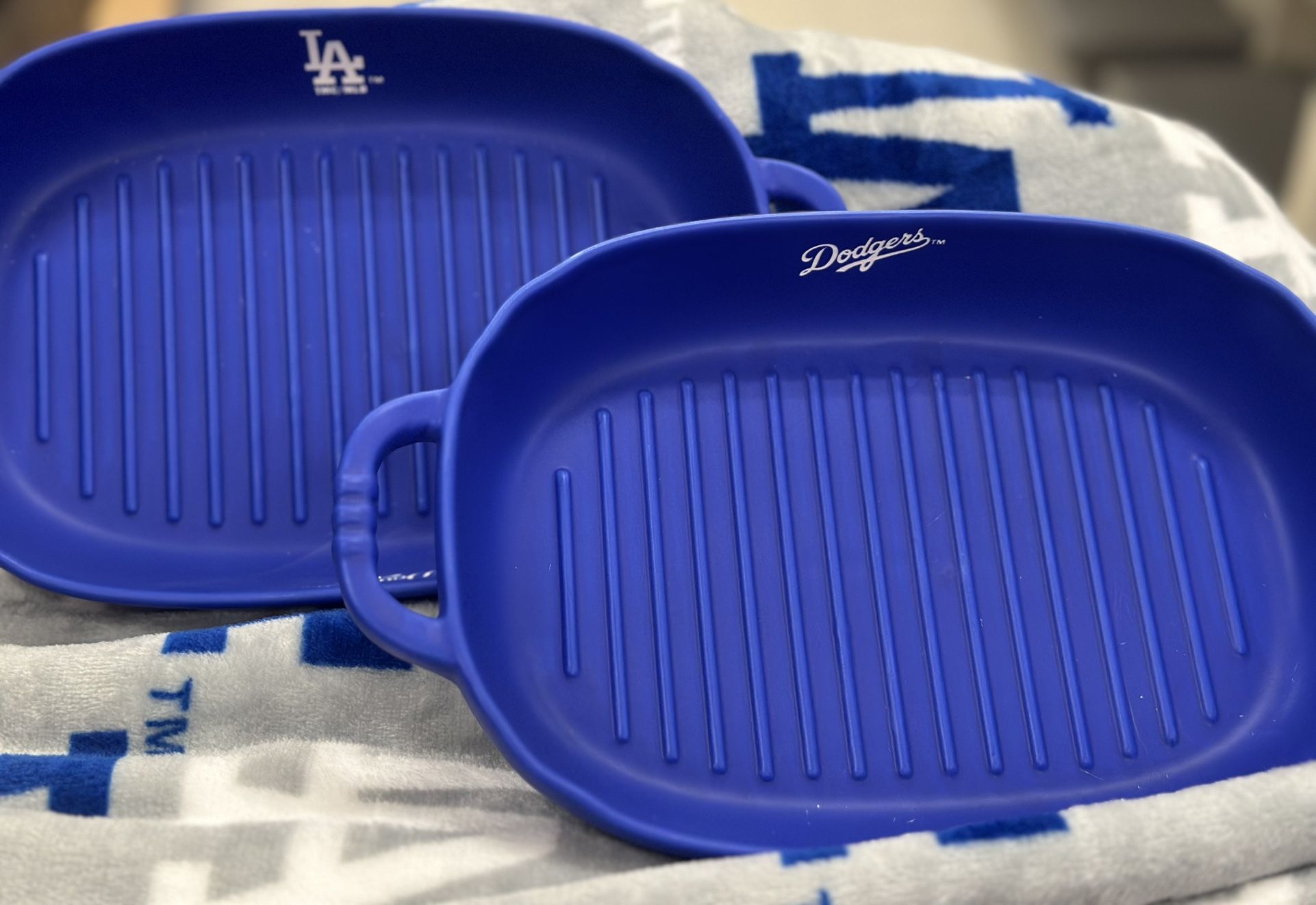 LA Dodgers Heavy Ceramic Dish