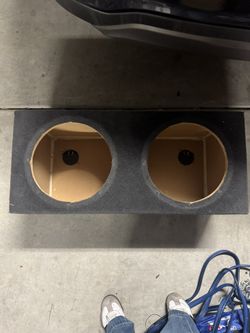 Custom Sealed 2x 12 inch Subwoofer Box 