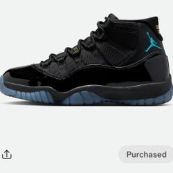 Air Jordan 11 Gammas Size 12 new 