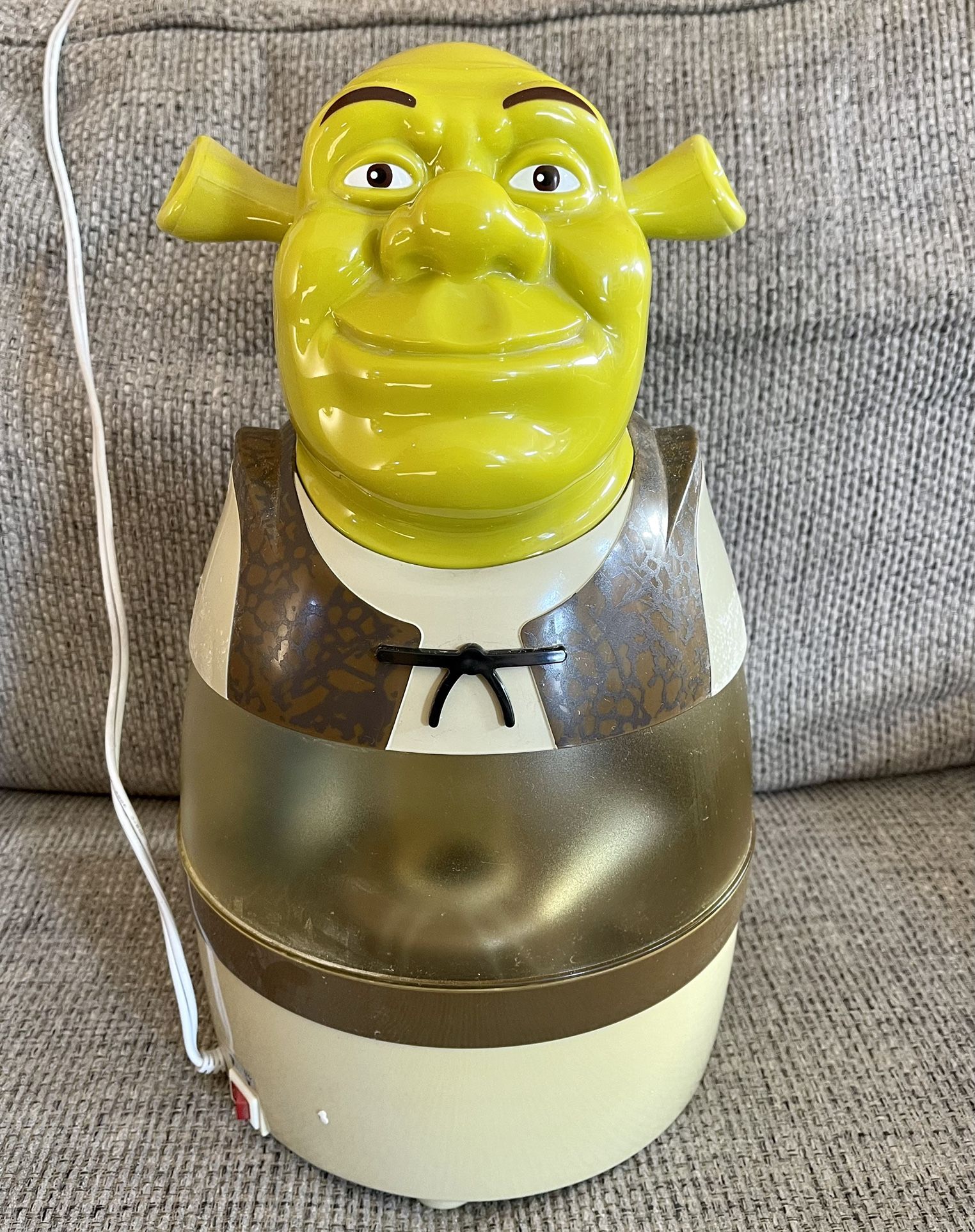 RARE 2008 SHREK THE THIRD~1 GALLON ULTRASONIC HUMIDIFIER UNTESTED