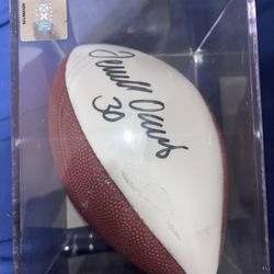 Signed Denver Bronco Terell Davis #30 Mini Football🔥 SEND YOUR BEST OFFER🔥