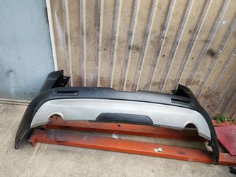2017-2019 GMC Acadia Rear Bumper Black Color Used Oem