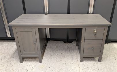 IKEA Hemnes Gray Desk