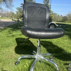 Four Adjustable Black Chairs