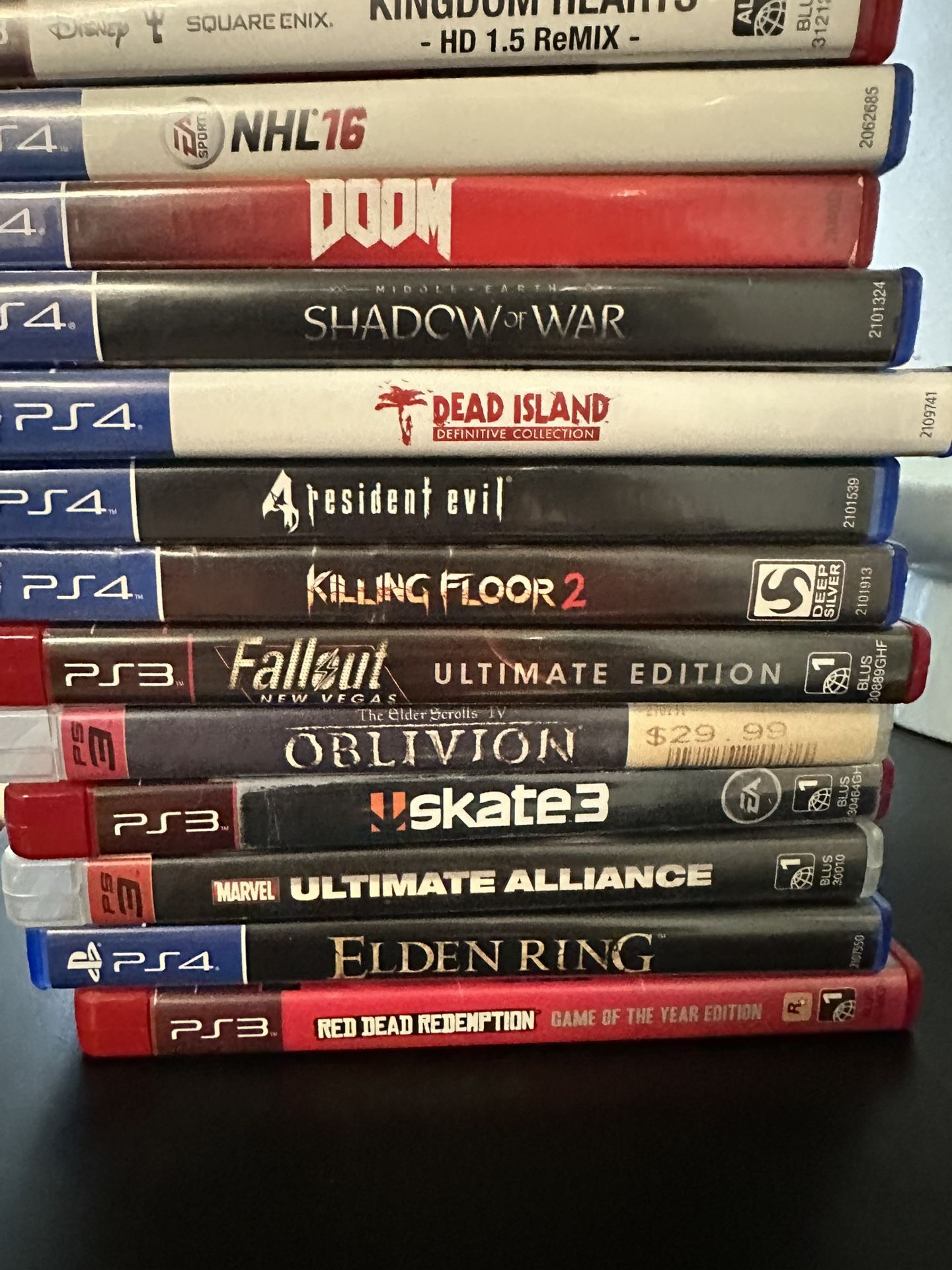 23 PS3 & PS4 games
