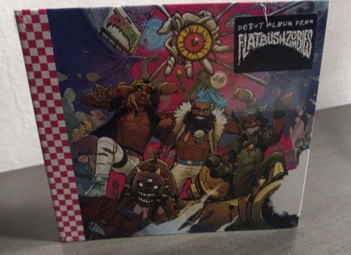 2016 Flatbush Zombies 3001: A Laced Odessy CD Factory Sealed W/Hype Sticker