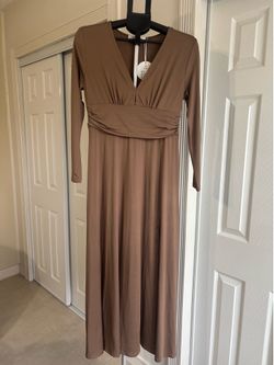 Beige Cocktail Dress