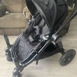 city select double stroller 