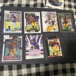 Jordan Addison 7 Card Rookie Lot