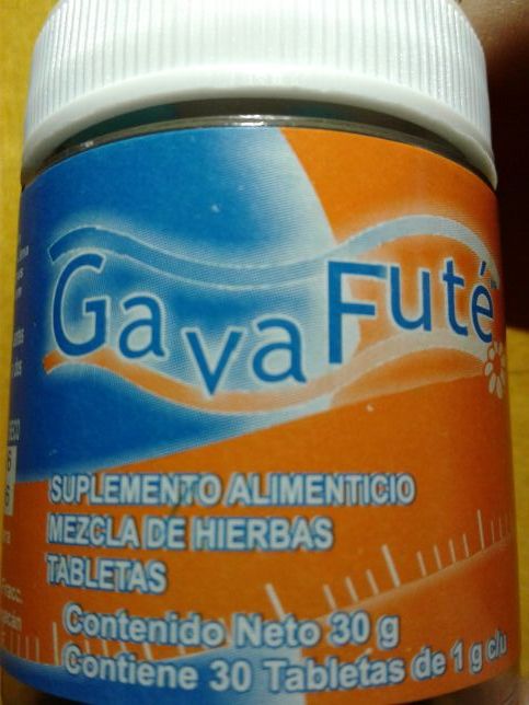 Tabletas Gavafute para bajar de peso.