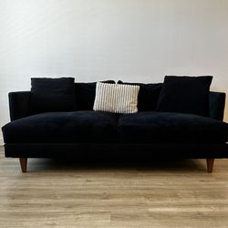 Black couch 