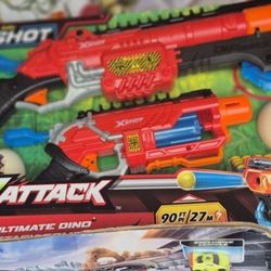 New Dinosaur  Xshot Nerf Guns