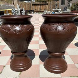 New Flower Pots Made Out Of Clay 