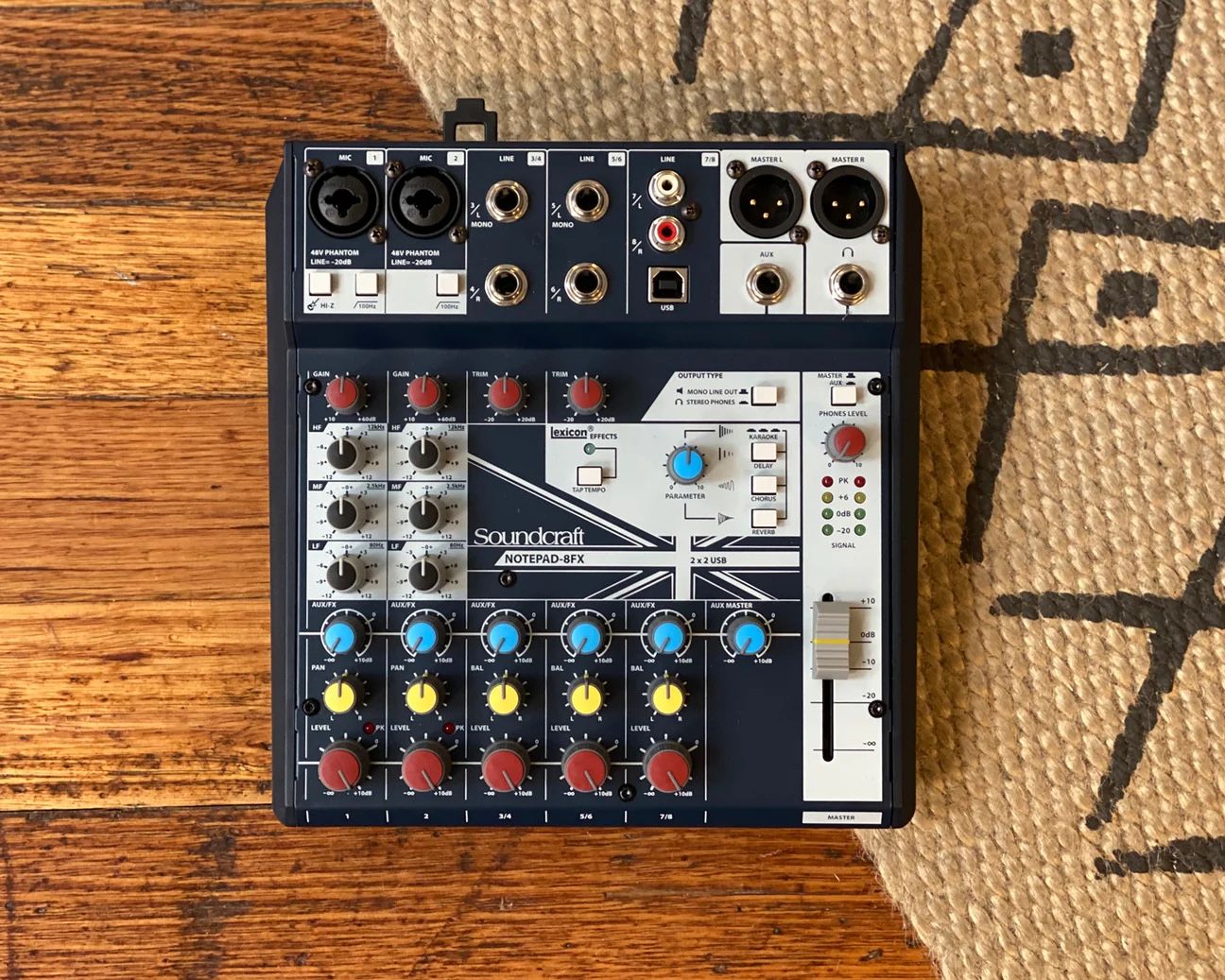Soundcraft Audio mixer Notepad Fx8