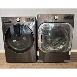 SALE!! LG 4.5 Cu. Ft. Washer WM4000HBA & 9 Cu. Ft. Electric Dryer DLEX8900B