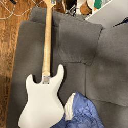 Handmade bass guitar