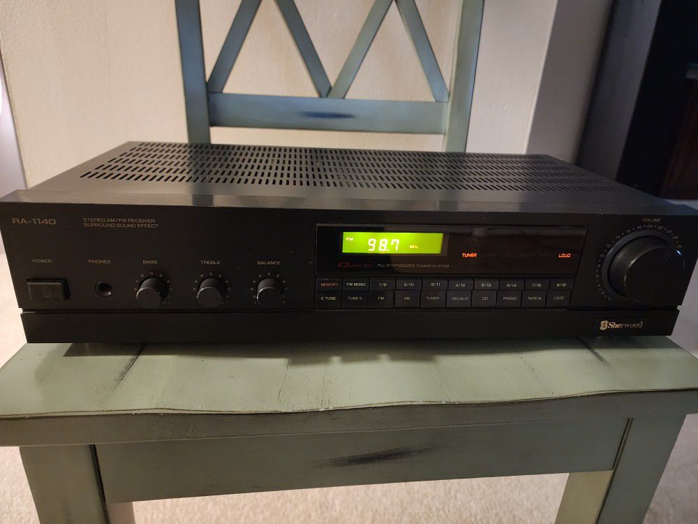 Sherwood RA-1140 Stereo AM/FM Stereo Receiver 