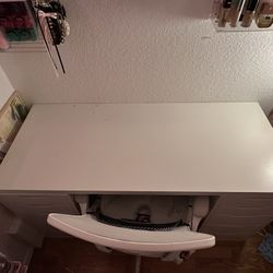 IKEA Alex desk unit - 2 Alex Drawers and desktop! Chair NOT included (PICK UP ONLY)