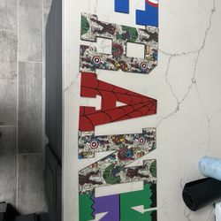 Super Hero Hanging Letters 