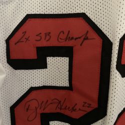 Autograph 49ers Jersey Dwight Hicks
