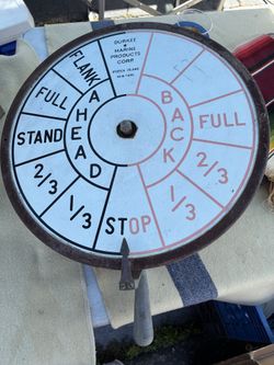 Ships Engine Order Telegraph