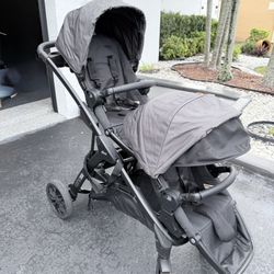 Chicco Corso Flex Stroller – Grey | For 2 Kids | Good Condition 