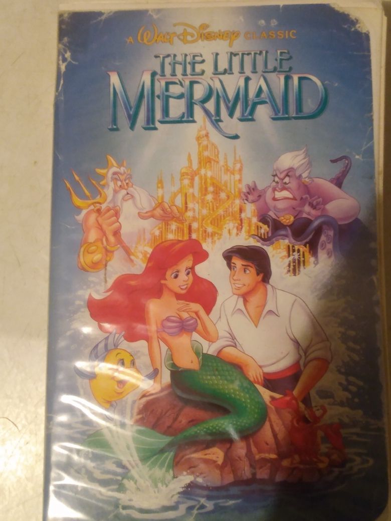 Black Diamond. Extremely Rare Little Mermaid With The Banned Cover . Extremely Rare And Valuable