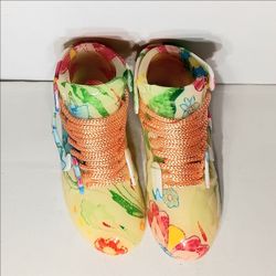 MINI NIKE | AIR JORDAN 1 | "WATERCOLOR GREEN FLORAL" | FINGERBOARD KICKS