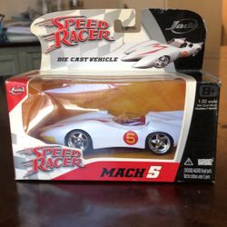 Speed racers die cast vehicle Mach 5