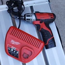 Milwaukee Drill With Battery And Charger "$55 For Everything"