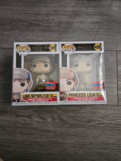 Luke Skywalker And Princess Leia (Jedi Training)