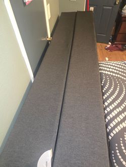 King size Tempur-Pedic grey box springs
