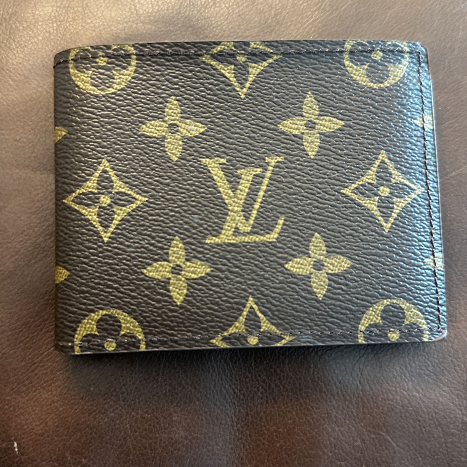 yellow lv wallet